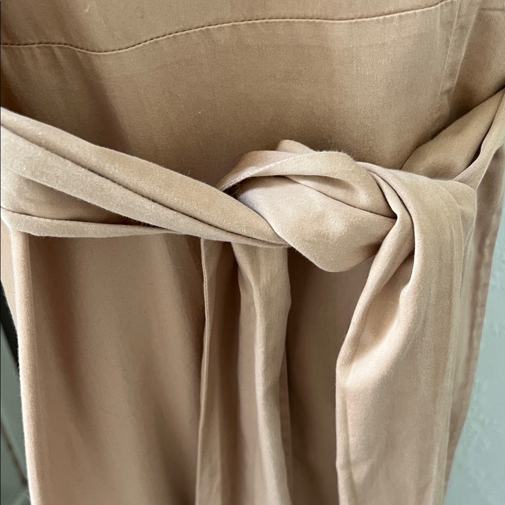 Mara Hoffman Camel Tan Long Sleeve Wrap Dress - Picture 5 of 12
